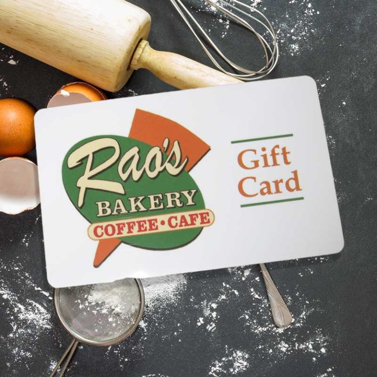 Gift Cards Rao's Bakery